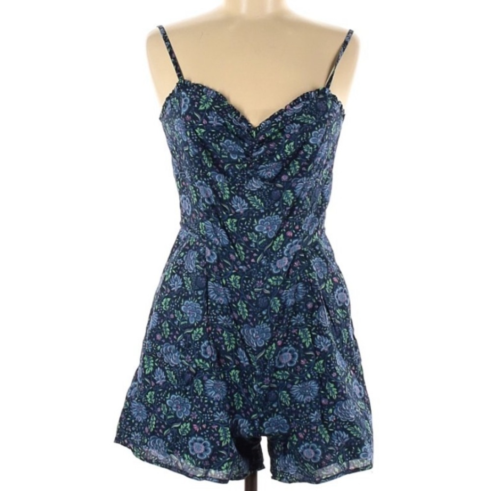 Vintage Floral Playsuit Romper